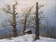 Caspar David Friedrich, Dolmen in snow